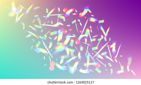  Iridescent Background. Holographic Light Glitch Effect.
Vector Rainbow Gradient with Sunshine Glare.  Creative Festive Backdrop. 
Mesh Holographic Foil. Trendy Hologram Vector Background.
