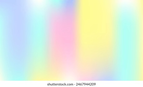 Iridescent Background. Holographic Texture. Fashion Paper. Metalic Foil. Metal Minimalist Illustration. Blue Retro Gradient. Pearlescent Gradient. Neon Shapes. Pink Iridescent Background