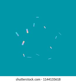 Iridescent Background. Holographic Background. Vector Rainbow Gradient. Mesh Holographic.