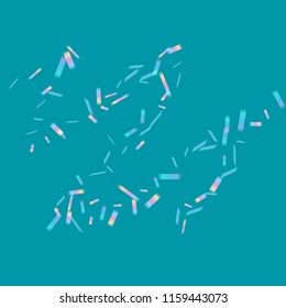 Iridescent Background. Holographic Background. Vector Rainbow Gradient. Mesh Holographic.