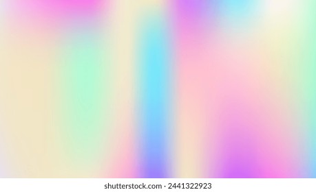 Iridescent Background. Pearlescent Gradient. Graphic Light. Holographic Gradient. Soft Holography Brochure. Blue Retro Texture. Blur Poster. Girlie Paper. Purple Iridescent Background