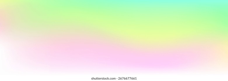 Fundo Iridescente. Gradiente Pearlescent. Imagem Retrô. Cartão Neon. Malha de Kawaii. Tie Dye Textura Brilhante. Textura abstrata. Modelo de espectro de desfoque. Fundo iridescente rosa