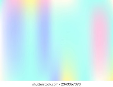 Iridescent Background. Pearlescent Texture. Hipster Fluid. Blue Blur Gradient. Fashion Cover. Soft Surface. Abstract Gradient. Metal Spectrum Template. Pink Iridescent Background