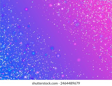 Iridescent Background. Pink Laser Confetti. Light Colourful Backdrop. Disco Pattern. Rainbow Serpentine. Cristal Dust. Unicorn Paper. Digital Banner. Purple Iridescent Background