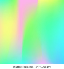 Iridescent Background. Psychedelic Metal Texture. Blur Light. Holographic Gradient. Soft Creative Backdrop. Abstract Gradient. Neon Banner. Chrome Paper. Blue Iridescent Background