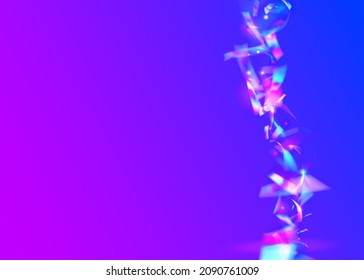 Fondo irlandés. Efecto Desenfoque Morado. Crystal Art. Light Confetti. Gelitter de carnaval. Webpunk Foil. El metal celebra el fondo. Diseño brillante. Fondo irlandés violento