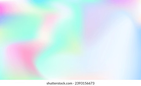 Iridescent Background. Purple Pop Gradient. Retro Pattern. Vibrant Flyer. Minimal Fluid. Blur Futuristic Brochure. Abstract Texture. Hologram Texture. Blue Iridescent Background - Shutterstock ID 2393156673