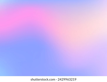 Iridescent Background. Purple Soft Texture. Shiny Banner. Hipster Light. Pearlescent Texture. Neon Geometry Invitation. Trendy Mesh. Hologram Gradient. Pink Iridescent Background