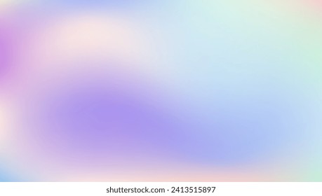Iridescent Background. Rainbow Light. Holographic Gradient. Retro Effect. Abstract Gradient. Girlie Flyer. Shiny Multicolor Backdrop. Blue Metal Texture. Violet Iridescent Background