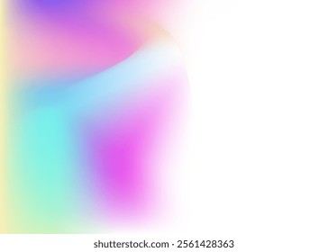 Iridescent Background. Rainbow Mesh. Abstract Gradient. Neon Gasoline Illustration. Fashion Fluid. Holographic Texture. Shiny Effect. Pink Metal Gradient. Violet Iridescent Background