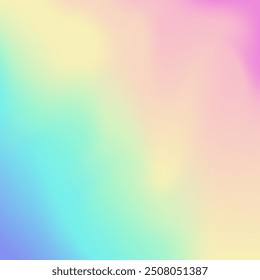 Iridescent Background. Shiny Shapes. Abstract Gradient. Holographic Texture. Blue Pop Texture. Metalic Light. Neon Geometric Illustration. Fashion Mesh. Violet Iridescent Background