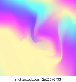 Iridescent Background. Trendy Mesh. Minimal Card. Blur Effect. Pink Metal Gradient. Neon Spectrum Template. Holographic Texture. Abstract Texture. Purple Iridescent Background