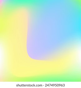 Iridescent Background. Trendy Paper. Blur Flyer. Neon Holography Illustration. Abstract Texture. Tie Dye Pop Gradient. Holographic Gradient. Shiny Effect. Pink Iridescent Background