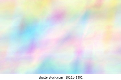 iRIDESCENT Beutifyl abstract pattern. Interior painting. Sky.