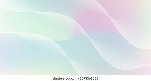 iRIDESCENT Beutifyl abstract pattern. Interior painting. Modern trendy design