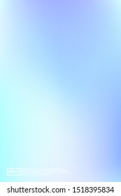 Iridescent, Blurred Gradient Mesh.  Blue Screen Iridescent, Minimal, Blurred Background. 