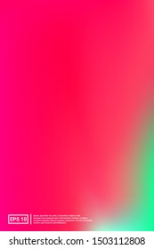Iridescent, Blurred Gradient Mesh.  Multicolor Screen Iridescent, Minimal, Blurred Background.  Color, Calm, Screen Banner. For Web Applications, Mobiles, Screen Template.