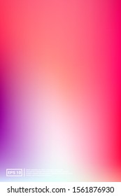 Iridescent, Blurred Gradient Mesh.  Multicolor Screen Iridescent, Minimal, Blurred Background.  Warm, Holographic, Modern Effect. For Web Applications, Mobiles, Screen Template.