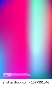 Iridescent, Blurred Gradient Mesh.  Multicolor Screen Iridescent, Minimal, Blurred Background.  Warm, Iridescent, Modern Template. For Web Applications, Mobiles, Screen Template.