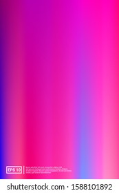 Iridescent, Blurred Gradient Mesh.  Pink Screen Iridescent, Minimal, Blurred Background.  Color, Space, Modern Backdrop. For Web Applications, Mobiles, Screen Template.