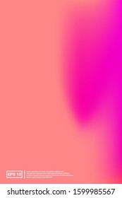 Iridescent, Blurred Gradient Mesh.  Pink Screen Iridescent, Minimal, Blurred Background.  Color, Neon, Technology Gradient. For Web Applications, Mobiles, Screen Template.