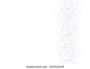 Iridescent Confetti. Festive Foil. Surreal Art. Shiny Festival Backdrop. Holographic Texture. Blue Party Glitter. Falling Tinsel. Disco Element. Purple Iridescent Confetti