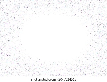 Iridescent Confetti. Hologram Effect. Holiday Foil. Rainbow Background. Retro Design. Party Colorful Decoration. Pink Disco Sparkles. Modern Art. Purple Iridescent Confetti