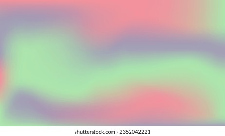 Iridescent dull pastel background.  Abstract soft pale pink lavender mint colors backdrop. Aesthetic trendy green blush violet creative gradient wallpaper. Mockup for advertisement, social media, card