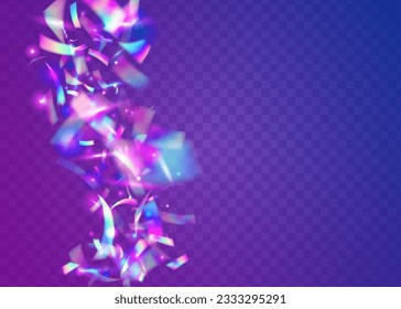 Iridescent Glitter. Digital Art. Blue Disco Effect. Retro Carnaval Gradient. Luxury Foil. Glitch Confetti. Metal Prism. Hologram Tinsel. Violet Iridescent Glitter