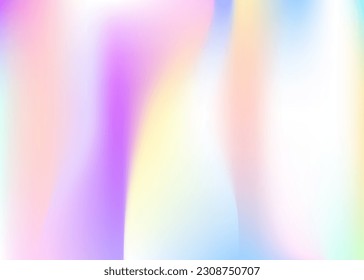Iridescent Gradient. Abstract Background. Chrome Paper. Hipster Card. Holographic Texture. Shiny Geometric Template. Pink Retro Background. Neon Banner. Violet Iridescent Gradient