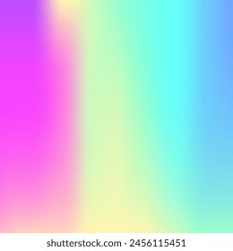 Iridescent Gradient. Abstract Texture. Purple Soft Texture. Retro Effect. Hologram Background. Digital Card. Hipster Paper. Shiny Creative Brochure. Violet Iridescent Gradient