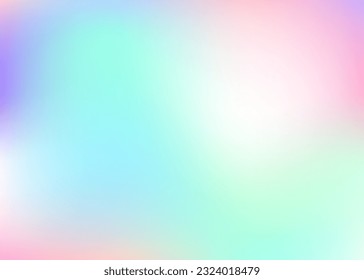 Iridescent Gradient. Abstract Texture. Shiny Banner. Blue Neon Background. Vibrant Paper. Minimal Fluid. Pop Minimalist Invitation. Pearlescent Texture. Violet Iridescent Gradient