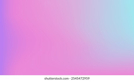 Iridescent gradient background. Abstract hologram pattern. Pink, blue and purple holographic effect. Modern pearlescent design with unicorn ombre material template. 80s vibrant multicolor cover bg