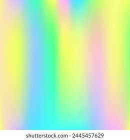 Degradado iridiscente. Brillo borroso. Fondo Abstractas. Fondo holográfico. Malla suave. Textura Psicodélica de Neón. Fondo de gasolina brillante. Tarjeta metálica. Degradado iridiscente azul