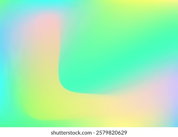 Iridescent Gradient. Hologram Texture. Pastel Card. Hippy Shiny Background. Pearlescent Background. Retro Concept. Neon Mesh. Soft Geometry Invitation. Pink Iridescent Gradient