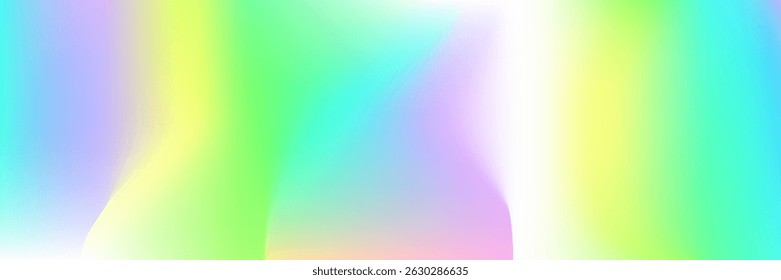 Iridescent Gradient. Hologram Texture. Tie Dye Blur Background. Rainbow Card. Soft Multicolor Illustration. Shiny Mesh. Holographic Texture. Metal Image. Pink Iridescent Gradient