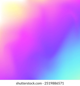 Iridescent Gradient. Holographic Background. Pop Surface. Shiny Geometric Invitation. Blue Metal Texture. Digital Card. Hologram Background. Fantasy Mesh. Pink Iridescent Gradient