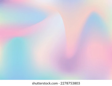 Iridescent Gradient. Holographic Background. Soft Holography Brochure. Cosmos Foil. Unicorn Flyer. Pearlescent Background. Violet Shiny Texture. Retro Image. Purple Iridescent Gradient