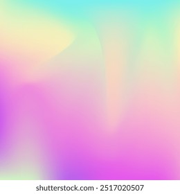 Iridescent Gradient. Holographic Texture. Rainbow Mesh. Neon Multicolor Template. Blur Image. Pink Pop Texture. Chrome Card. Pearlescent Background. Blue Iridescent Gradient