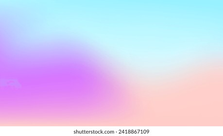 Iridescent Gradient. Neon Minimalist Invitation. Purple Metal Texture. Hipster Mesh. Pop Vector. Hologram Background. Minimal Flyer. Pearlescent Background. Violet Iridescent Gradient