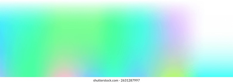 Iridescent Gradient. Pearlescent Texture. Blur Multicolor Template. Plastic Paper. Soft Foil. Hippy Neon Background. Holographic Background. Shiny Banner. Blue Iridescent Gradient