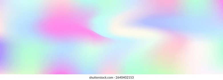 Iridescent Gradient. Pearlescent Texture. Violet Metal Background. Hipster Paper. Blur Spectrum Brochure. Graphic Foil. Holographic Texture. Shiny Effect. Blue Iridescent Gradient