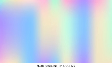 Iridescent Gradient. Pink Metal Background. Soft Creative Template. Trendy Paper. Abstract Texture. Modern Mesh. Pearlescent Background. Shiny Concept. Blue Iridescent Gradient