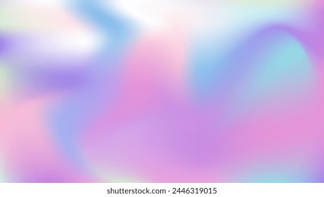 Iridescent Gradient. Pop Geometry Template. Pink Neon Texture. Metalic Paper. Abstract Background. Soft Image. Liquid Card. Pearlescent Background. Purple Iridescent Gradient