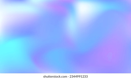 Iridescent Gradient. Violet Shiny Background. Holographic Texture. Soft Concept. Fantasy Foil. Pearlescent Texture. Liquid Light. Neon Holography Brochure. Purple Iridescent Gradient