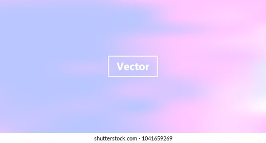 Iridescent holographic background. Foil rainbow texture. Abstract soft pastel colors backdrop. Trendy creative vector cosmic gradient. Vibrant print illustration. Creative neon template for banner.