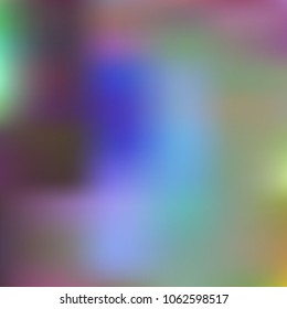 Iridescent holographic background. Foil rainbow texture. Abstract soft pastel colors backdrop. Trendy creative vector cosmic gradient. Vibrant print illustration. Creative neon template for banner.