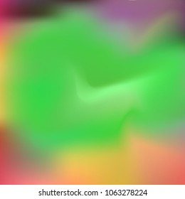 Iridescent holographic background. Foil rainbow texture. Abstract soft pastel colors backdrop. Trendy creative vector cosmic gradient. Vibrant print illustration. Creative neon template for banner.