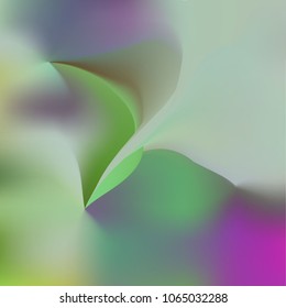 Iridescent holographic background. Foil rainbow texture. Abstract soft pastel colors backdrop. Trendy creative vector cosmic gradient. Vibrant print illustration. Creative neon template for banner.