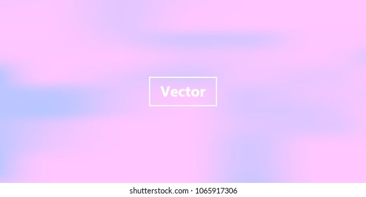 Iridescent holographic background. Foil rainbow texture. Abstract soft pastel colors backdrop. Trendy creative vector cosmic gradient. Vibrant print illustration. Creative neon template for banner.